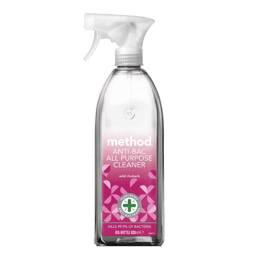 Method — All Purpose Anti-Bac Spray, Wild Rhubarb (827ml)