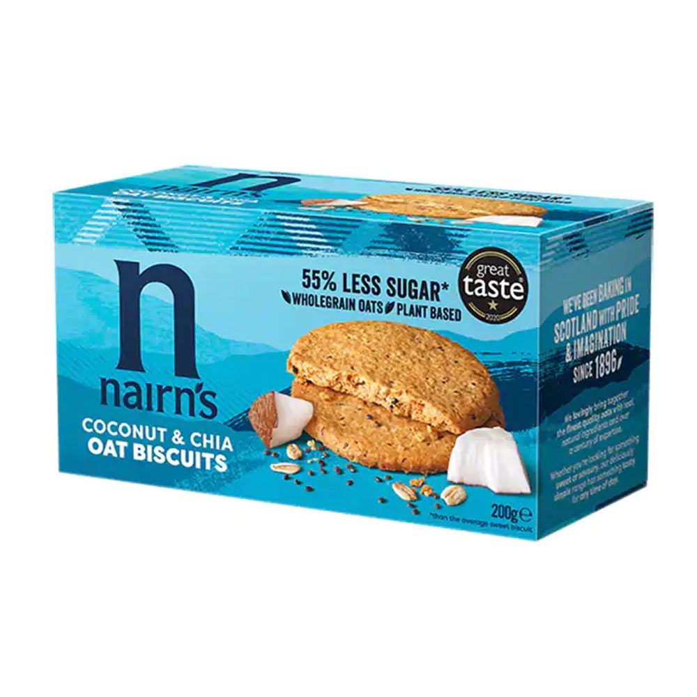 Nairn's — Coconut & Chia Oat Biscuits (200g)