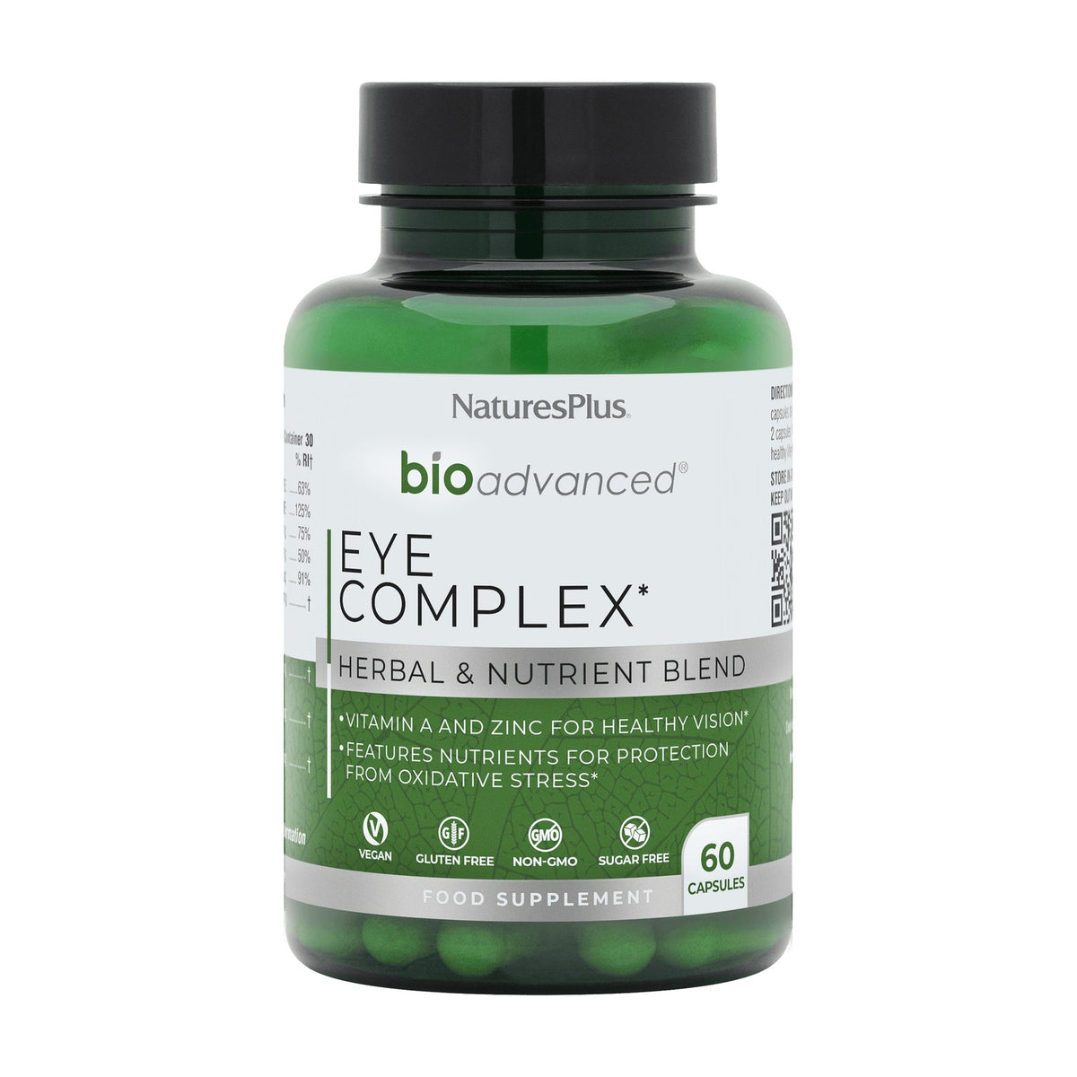 Nature's Plus BioAdvanced Eye Complex (60 caps) pack