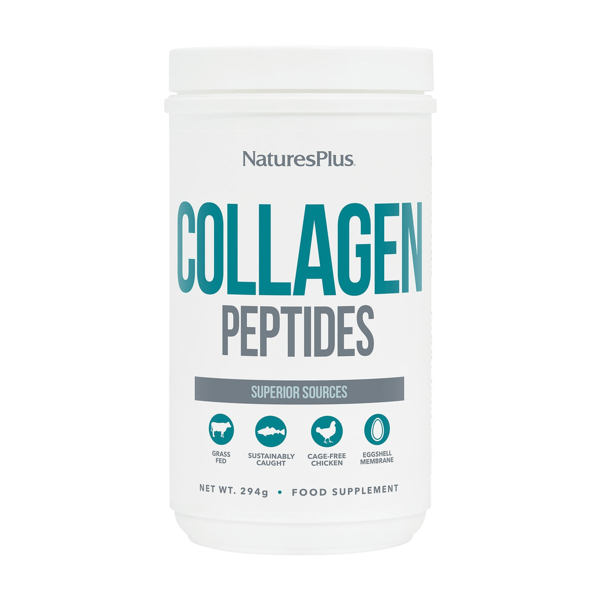 Nature's Plus Collagen Peptides (294g) pack