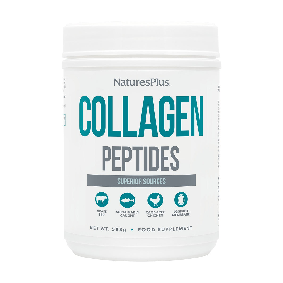 Nature's Plus Collagen Peptides (588g) pack