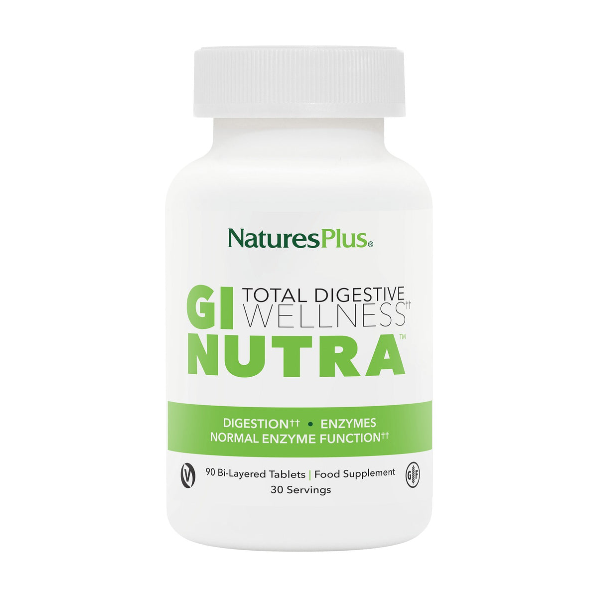 Nature's Plus GI NUTRA Bi-Layered (90 tabs) pack