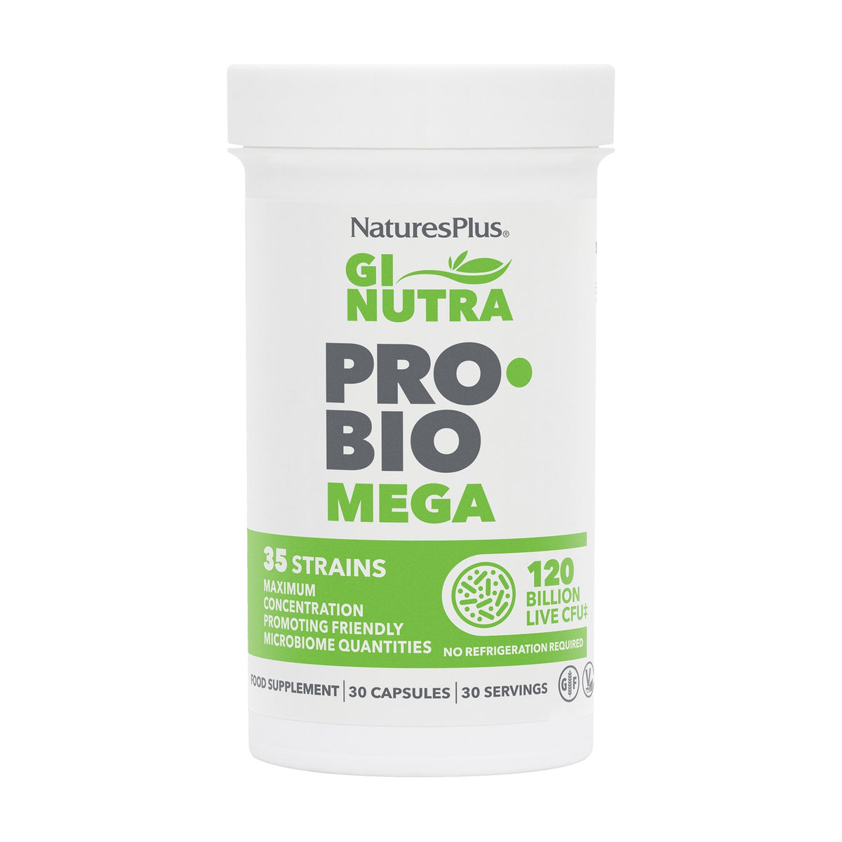 Nature's Plus GI NUTRA ProBio Mega (30 caps) pack