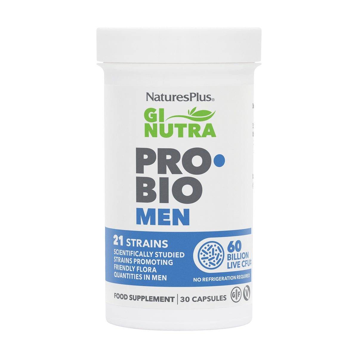 Nature's Plus GI NUTRA ProBio Men (30 caps) pack