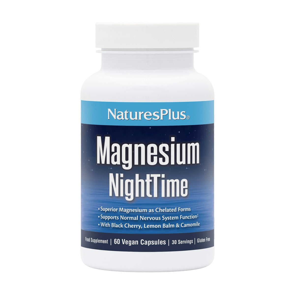 Nature's Plus Magnesium NightTime (60 caps) pack