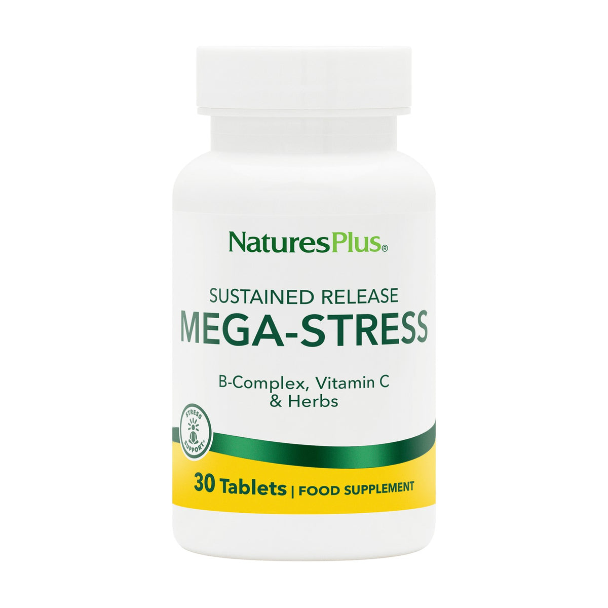 Nature's Plus Mega-Stress Complex Sustained Release (30 tabs) pack