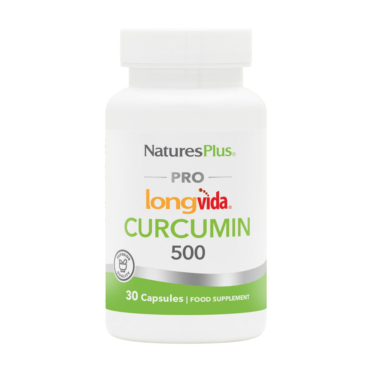 Nature's Plus PRO Curcumin Longvida 500 MG (30 caps) pack