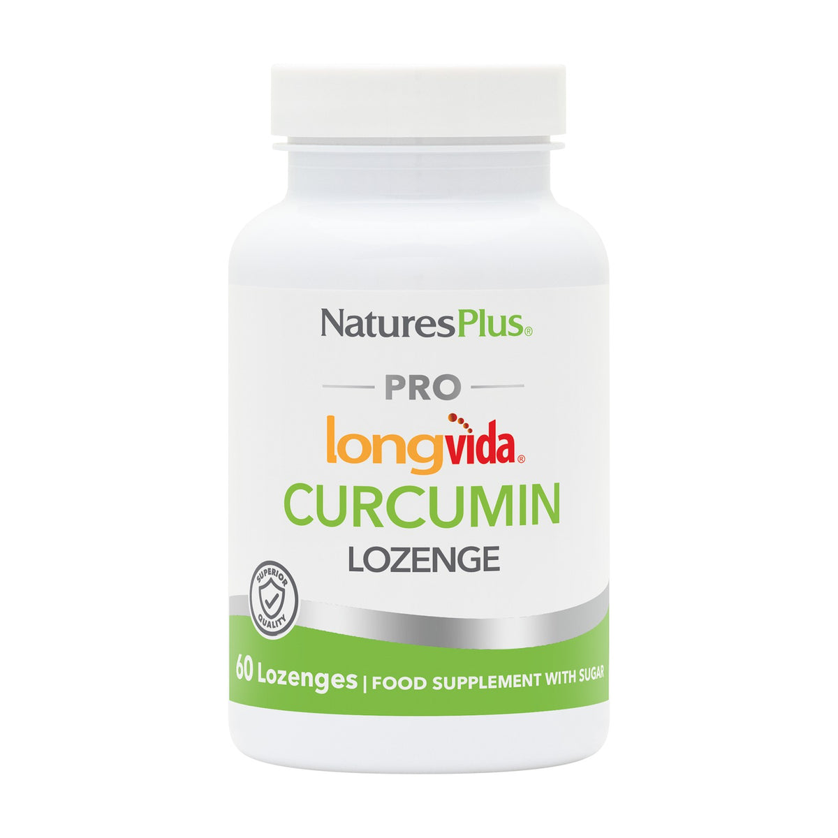 Nature's Plus PRO Curcumin Longvida 500 MG Lozenges (60 lozenges) pack