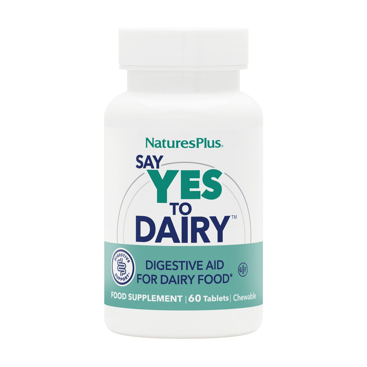 Nature's Plus Say Yes to Dairy (60 chewables) pack