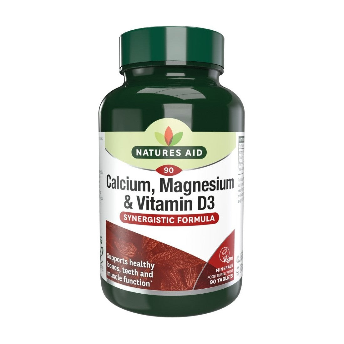 Natures Aid Calcium, Magnesium & Vitamin D3 (90 tablets)