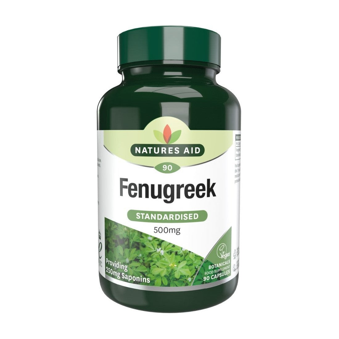Natures Aid Fenugreek 500mg (90 capsules)