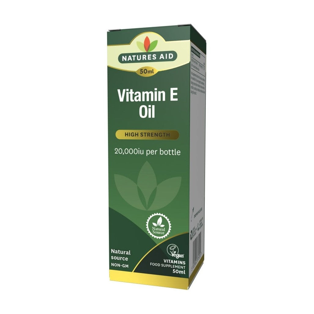 Natures Aid Vitamin E Oil 20,000iu (50ml)