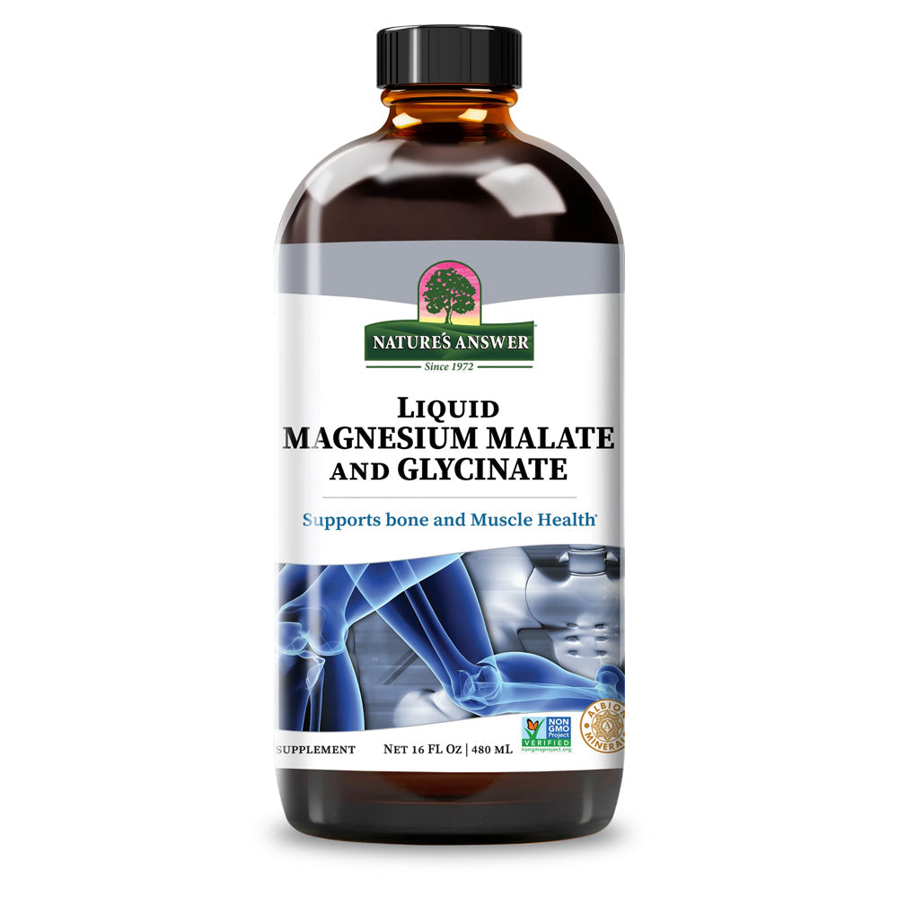 Nature's Answer - Liquid Magnesium Malate & Glycinate (480ml) pack front