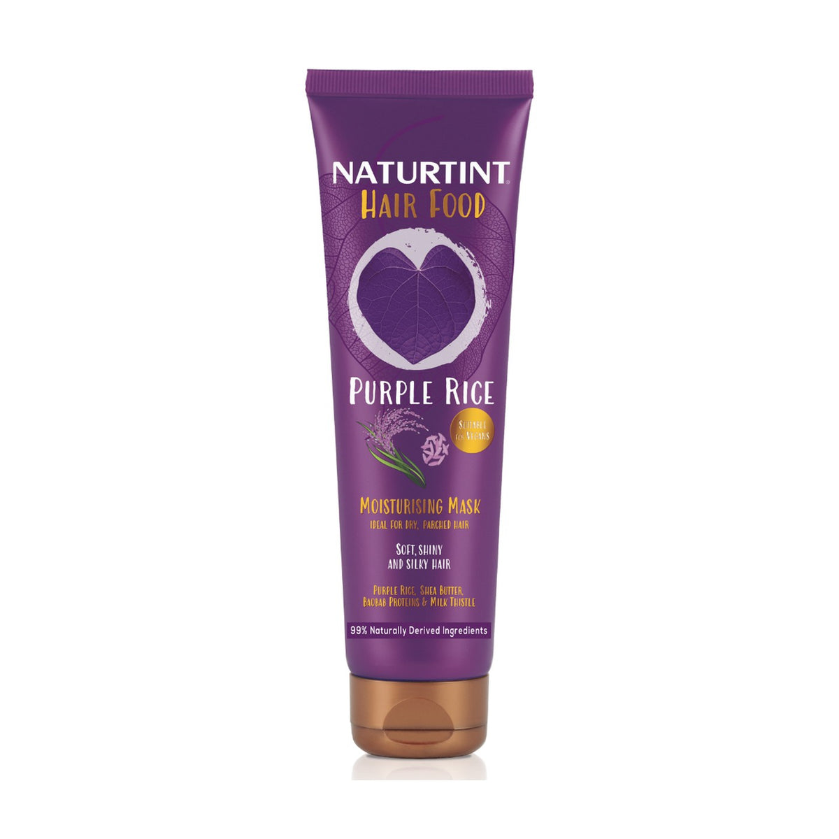 Naturtint Hair Food - Purple Rice Moisturising Mask 150ml pack