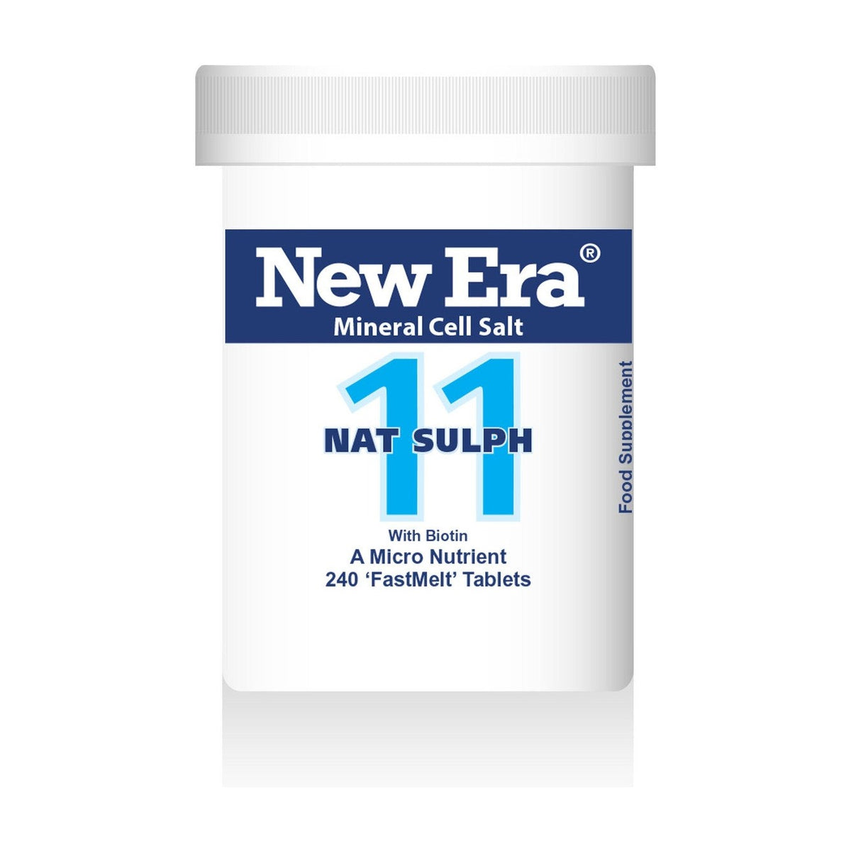 New Era No.11 Nat Sulph (240 tablets)