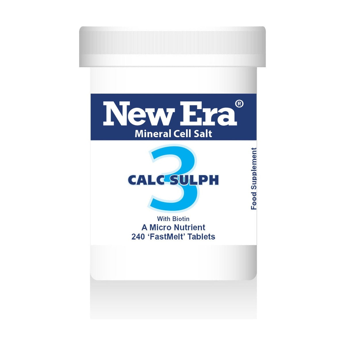 New Era No.3 Calc Sulph (240 tablets)