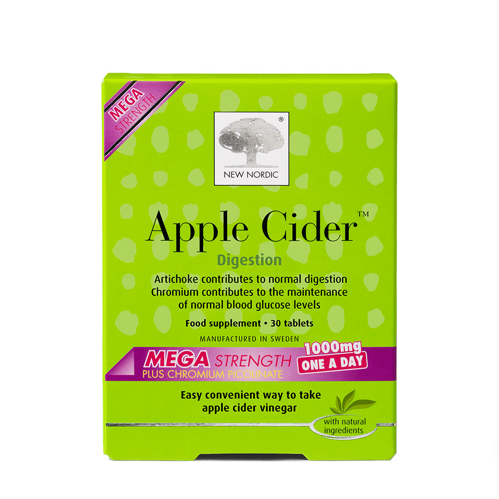 New Nordic — Apple Cider Mega Strength 1000mg (30 tablets)
