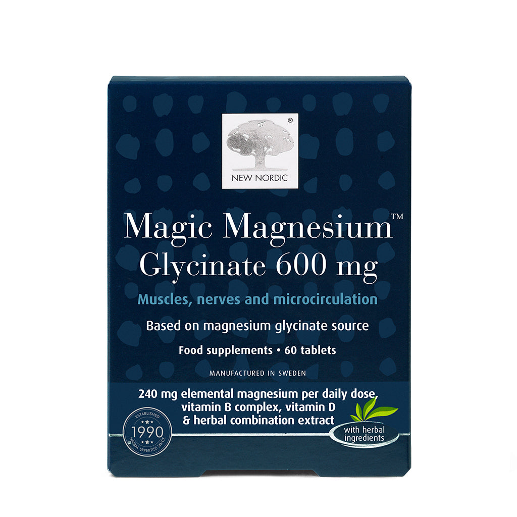 New Nordic — Magic Magnesium Glycinate 600mg (60 tablets)