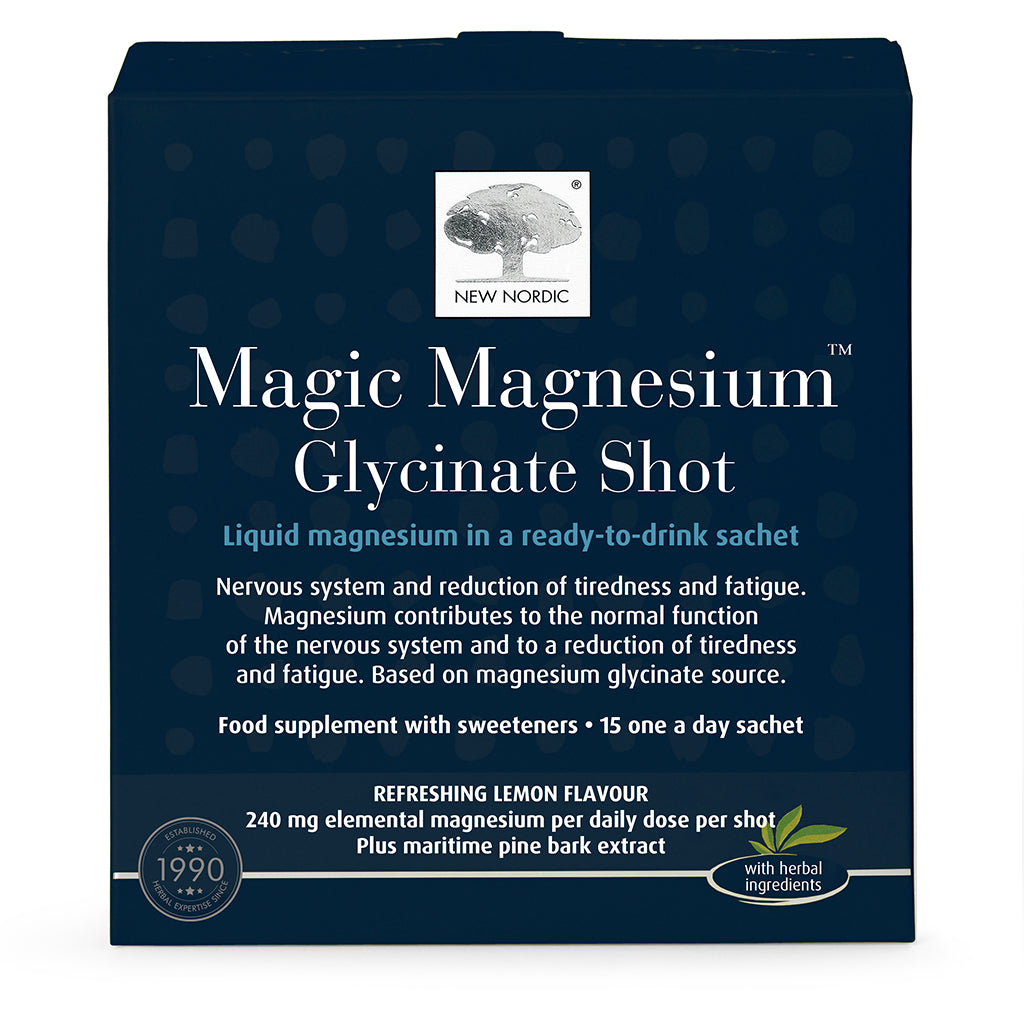 New Nordic — Magic Magnesium Glycinate Shots (15 sachets)