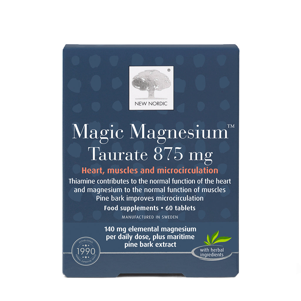 New Nordic — Magic Magnesium Taurate 875mg (60 tablets)