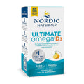 Nordic Naturals - Ultimate Omega-D3 Fish Oil, 1280mg Lemon (60 softgels) pack front