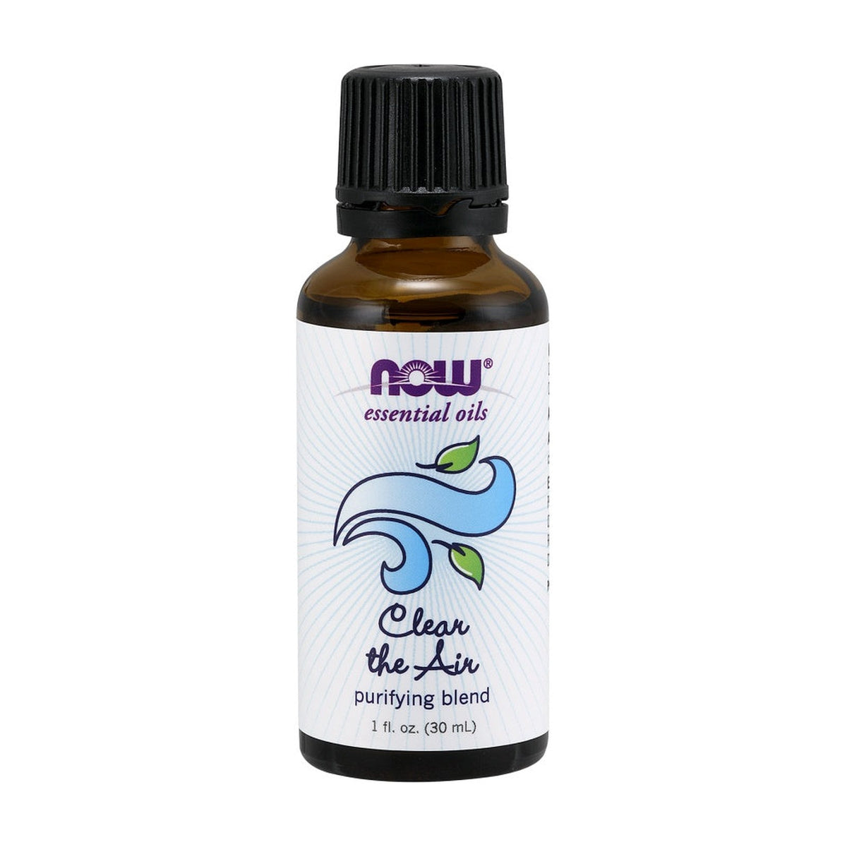 NOW Foods - Essential Oil, Clear the Air Oil Blend (30 ml.) pack front
