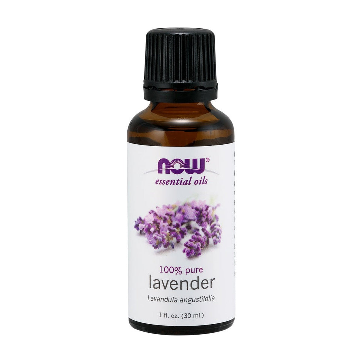 NOW Foods - Essential Oil, Lavender Oil 100% Pure (30 ml.) pack front