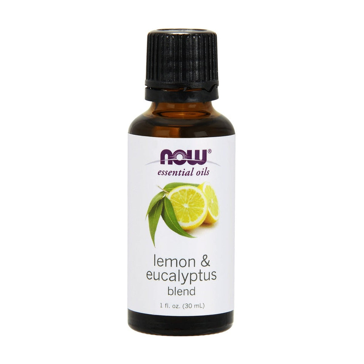 NOW Foods - Essential Oil, Lemon & Eucalyptus Blend (30 ml.) pack front