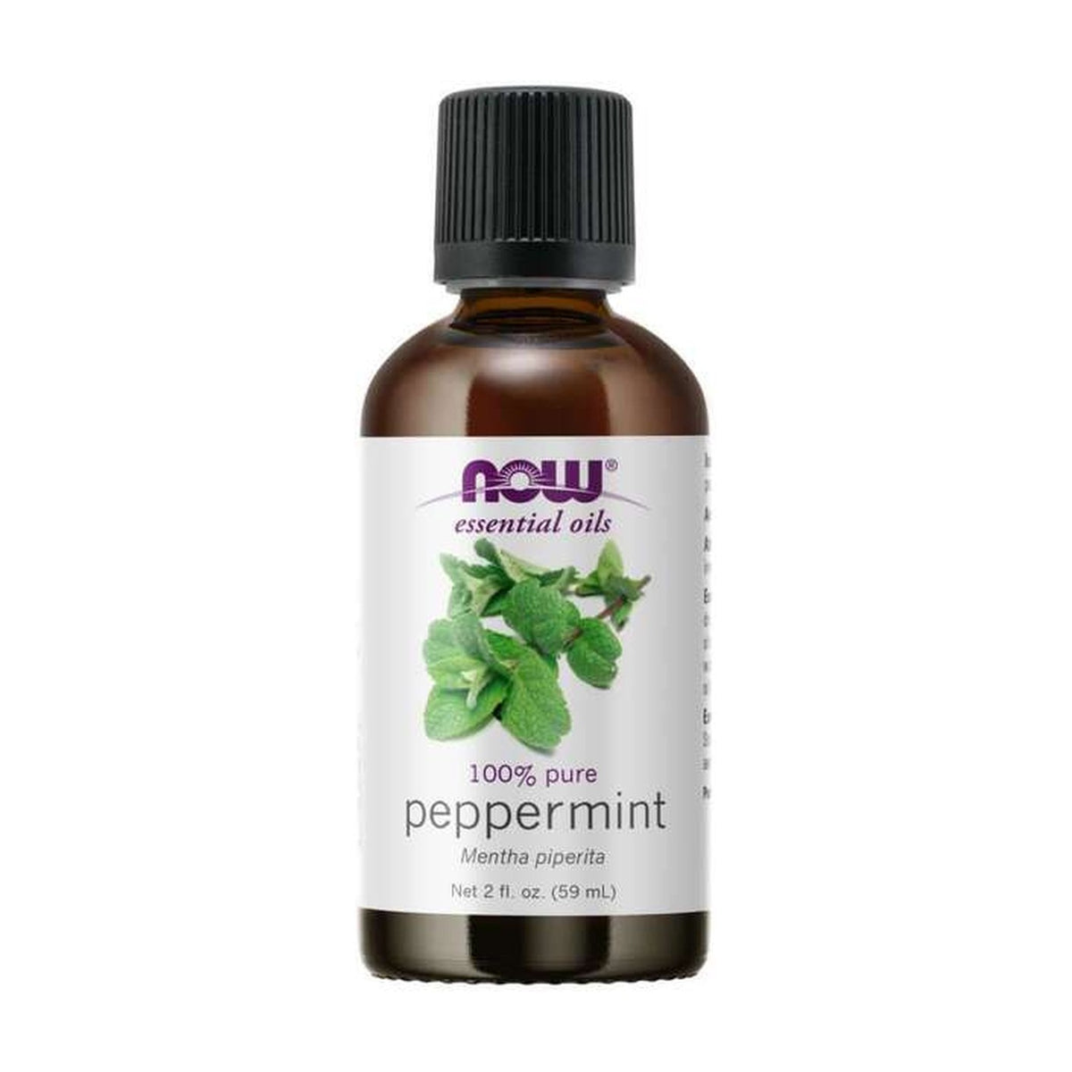 NOW Foods - Essential Oil, Peppermint Oil (59 ml.) pack front