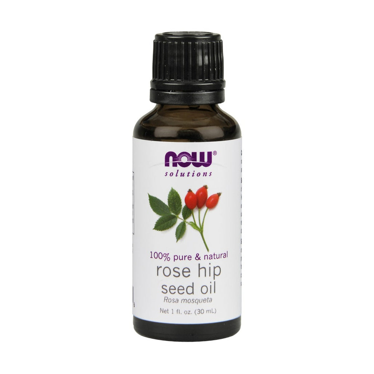 NOW Foods - Essential Oil, Rose Hip Seed Oil (30 ml.) pack front