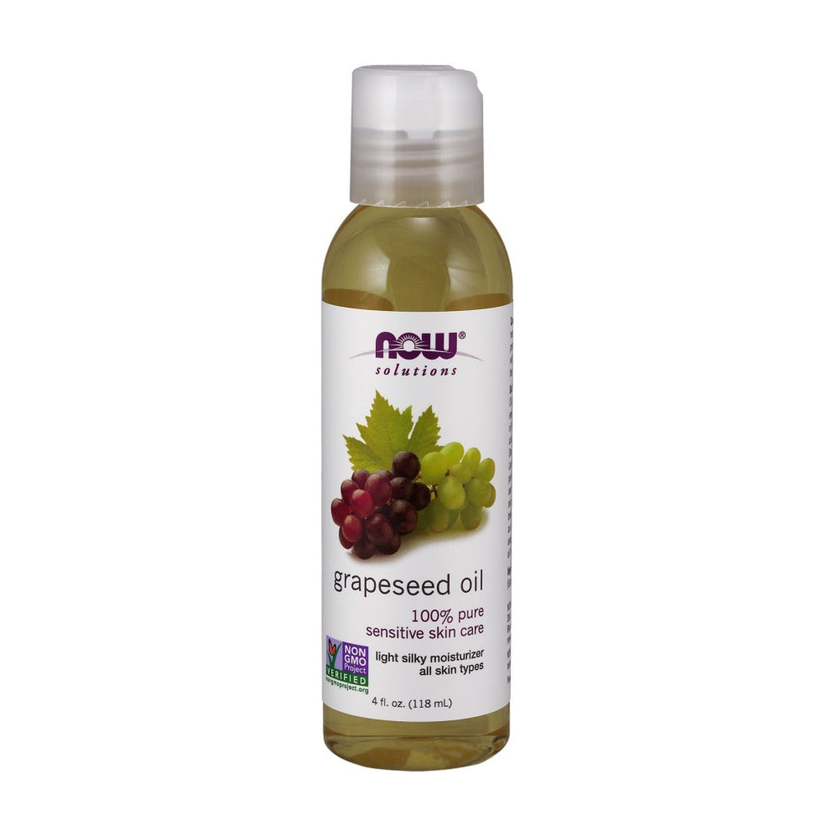 NOW Foods - Grapeseed Oil (118 ml.) pack front