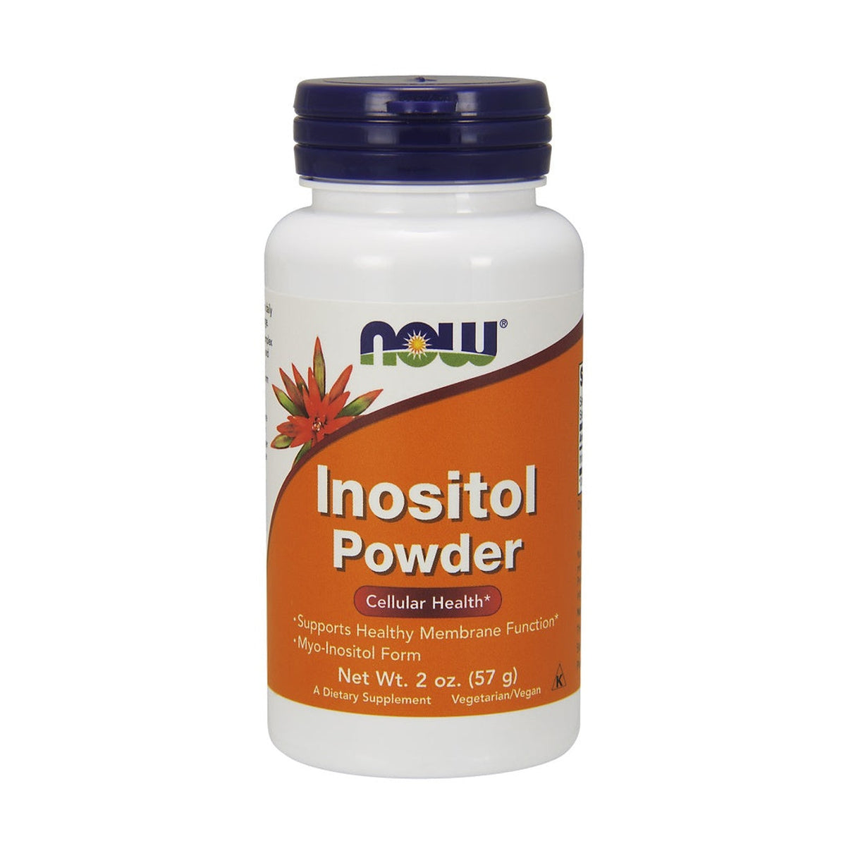 NOW Foods - Inositol, Powder (57g) pack front