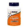 NOW Foods - L-Lysine, 1000mg (100 tabs) pack front