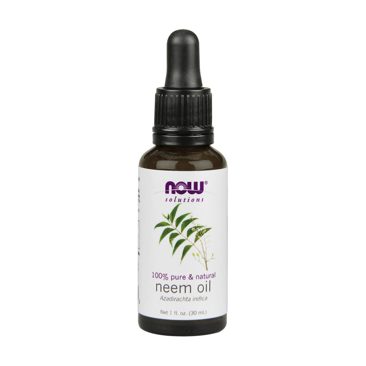 NOW Foods - Neem Oil, 100% Pure (30 ml.) pack front