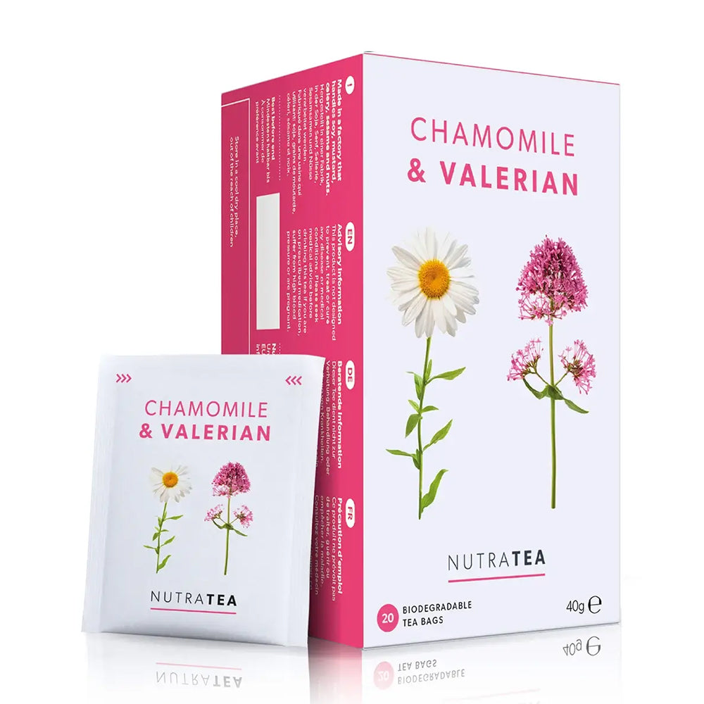 NutraTea — Chamomile & Valerian Tea (20 tea bags)