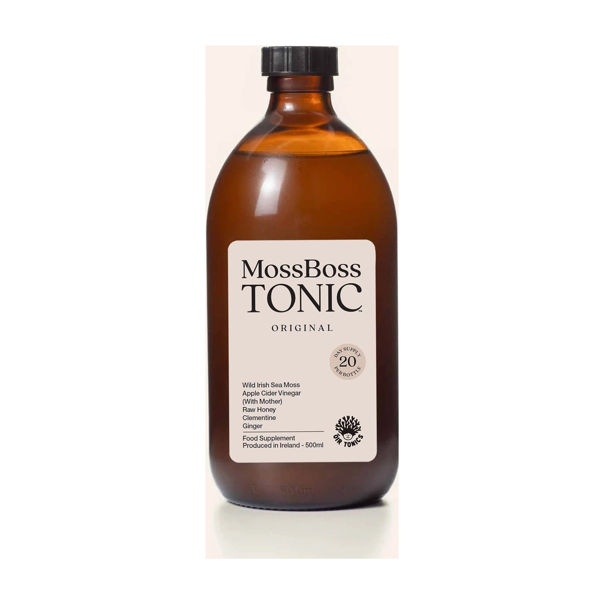 Óir Tonics - Moss Boss Tonic Original (500ml) pack front