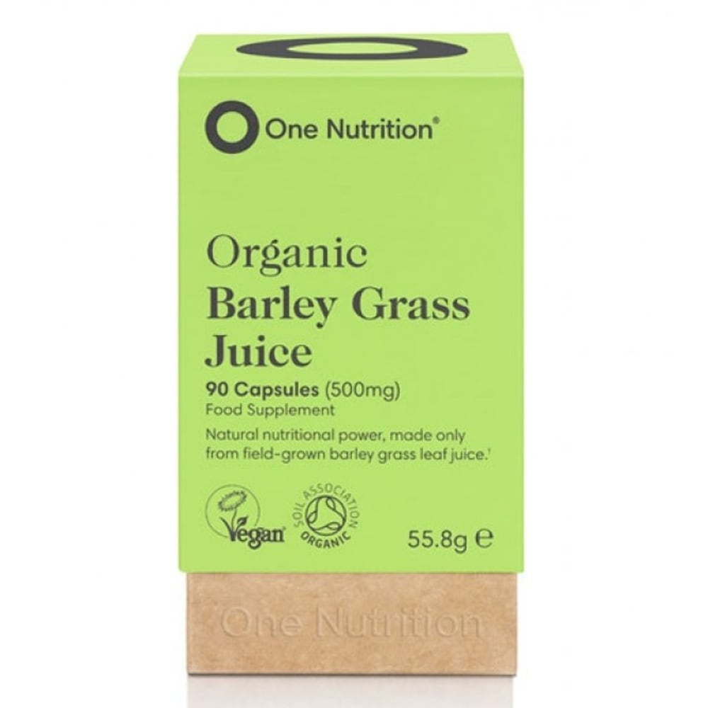 One Nutrition Organic Barley Grass (90 Capsules)