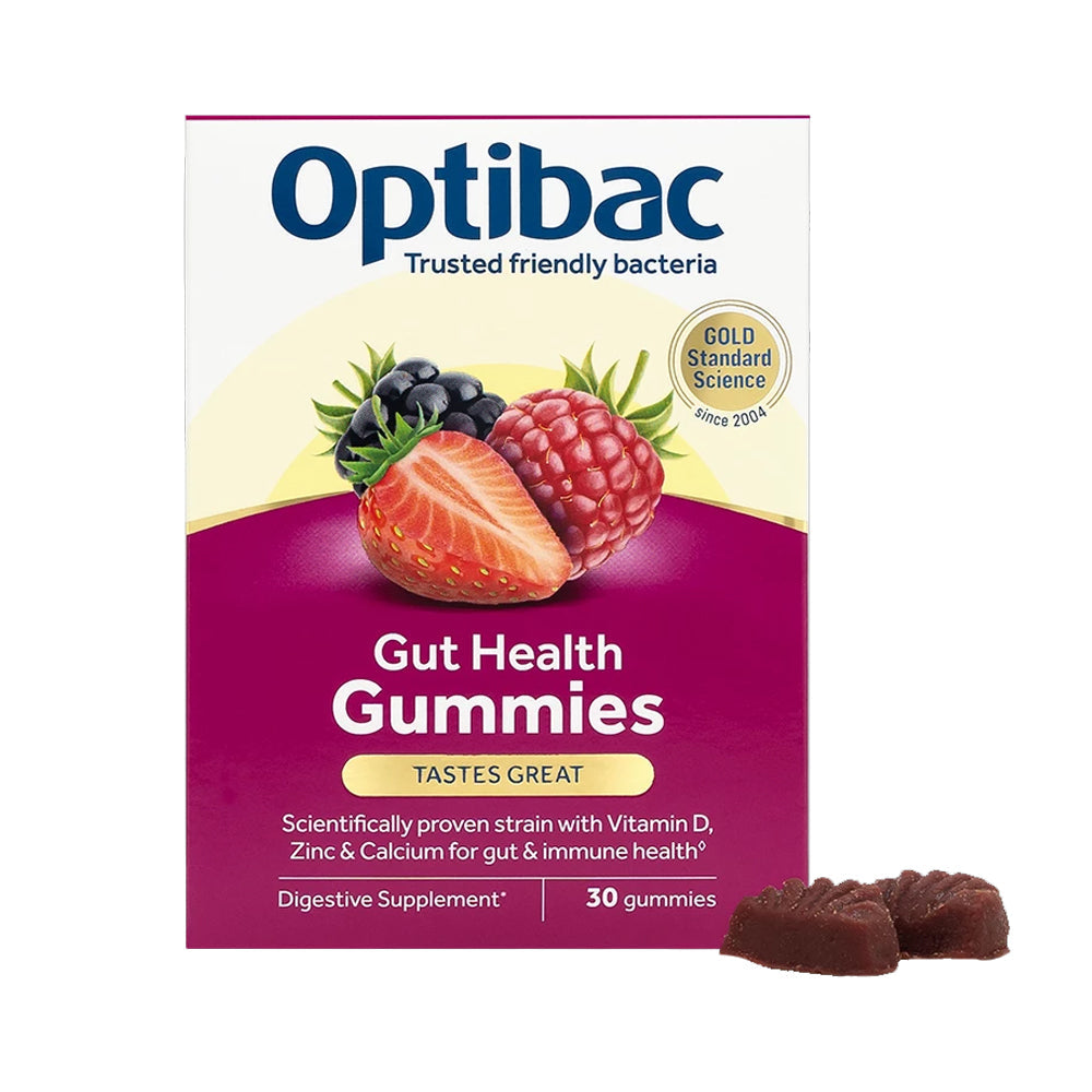Optibac - Gut Health Gummies (30 gummies) pack front