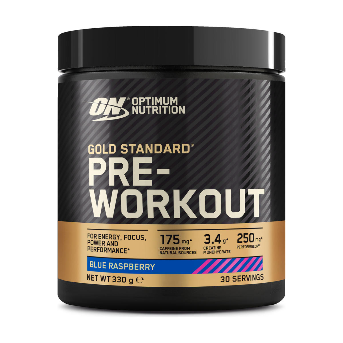Optimum Nutrition — Gold Standard Pre-Workout Blue Raspberry (330g)