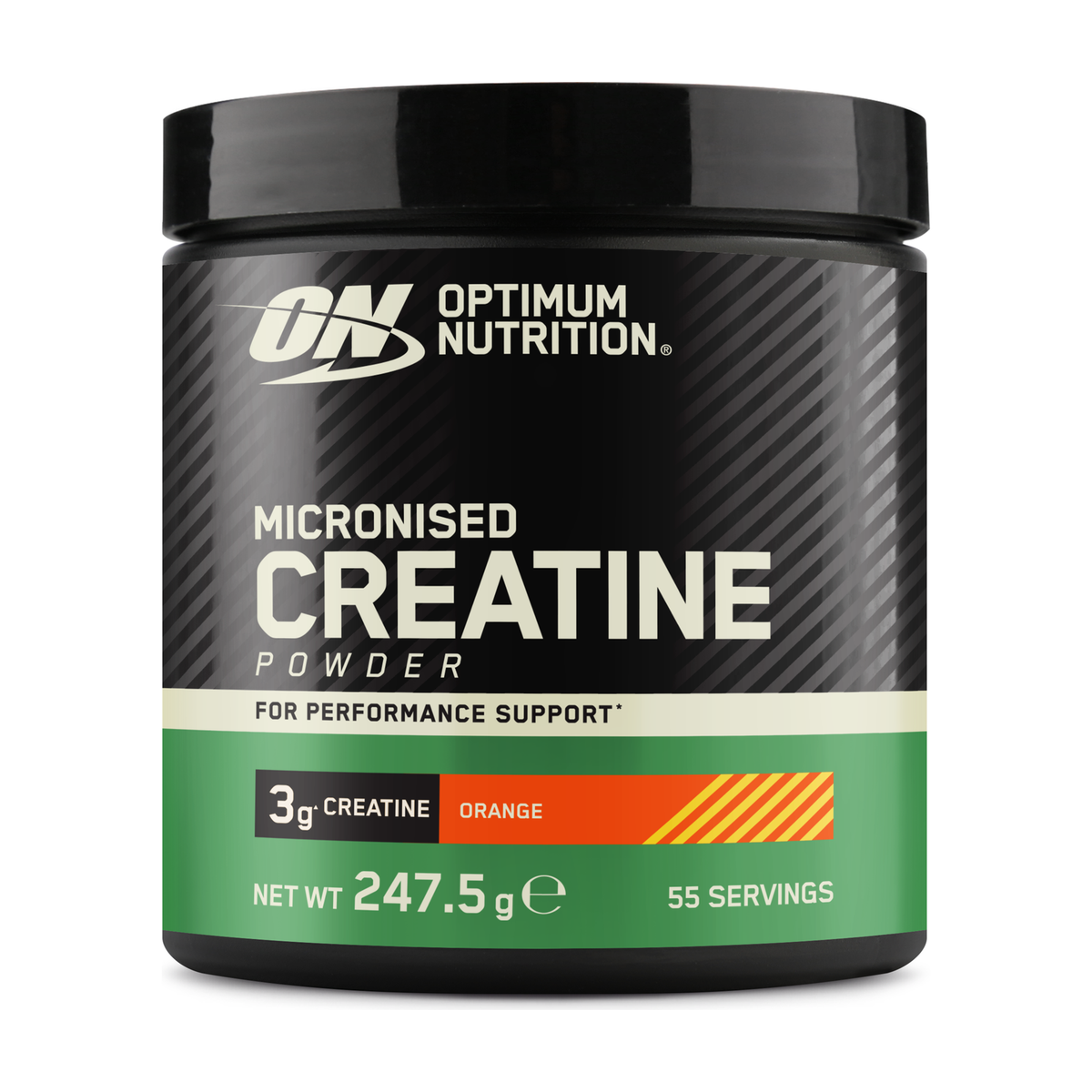 Optimum Nutrition — Micronised Creatine Powder Orange (247.5g)