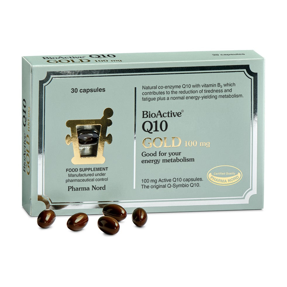 Pharma Nord BioActive Q10 Gold 100mg (30 caps) pack