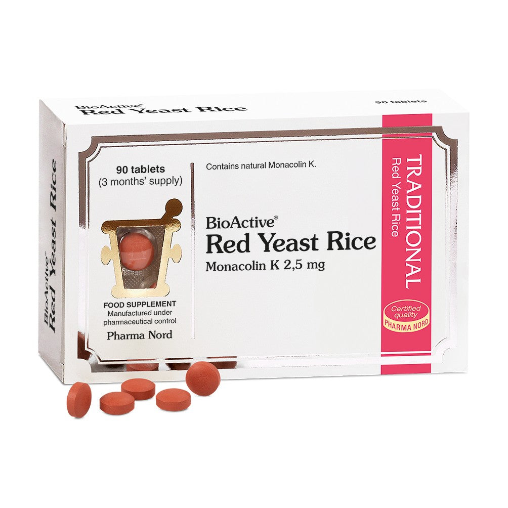 Pharma Nord BioActive Red Yeast Rice (90 tabs) pack