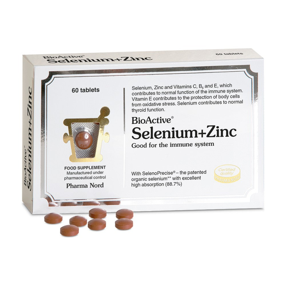 Pharma Nord BioActive Selenium + Zinc (60 tabs) pack