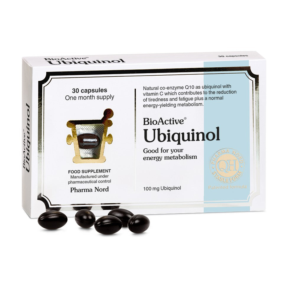 Pharma Nord BioActive Ubiquinol QH (30 caps) pack