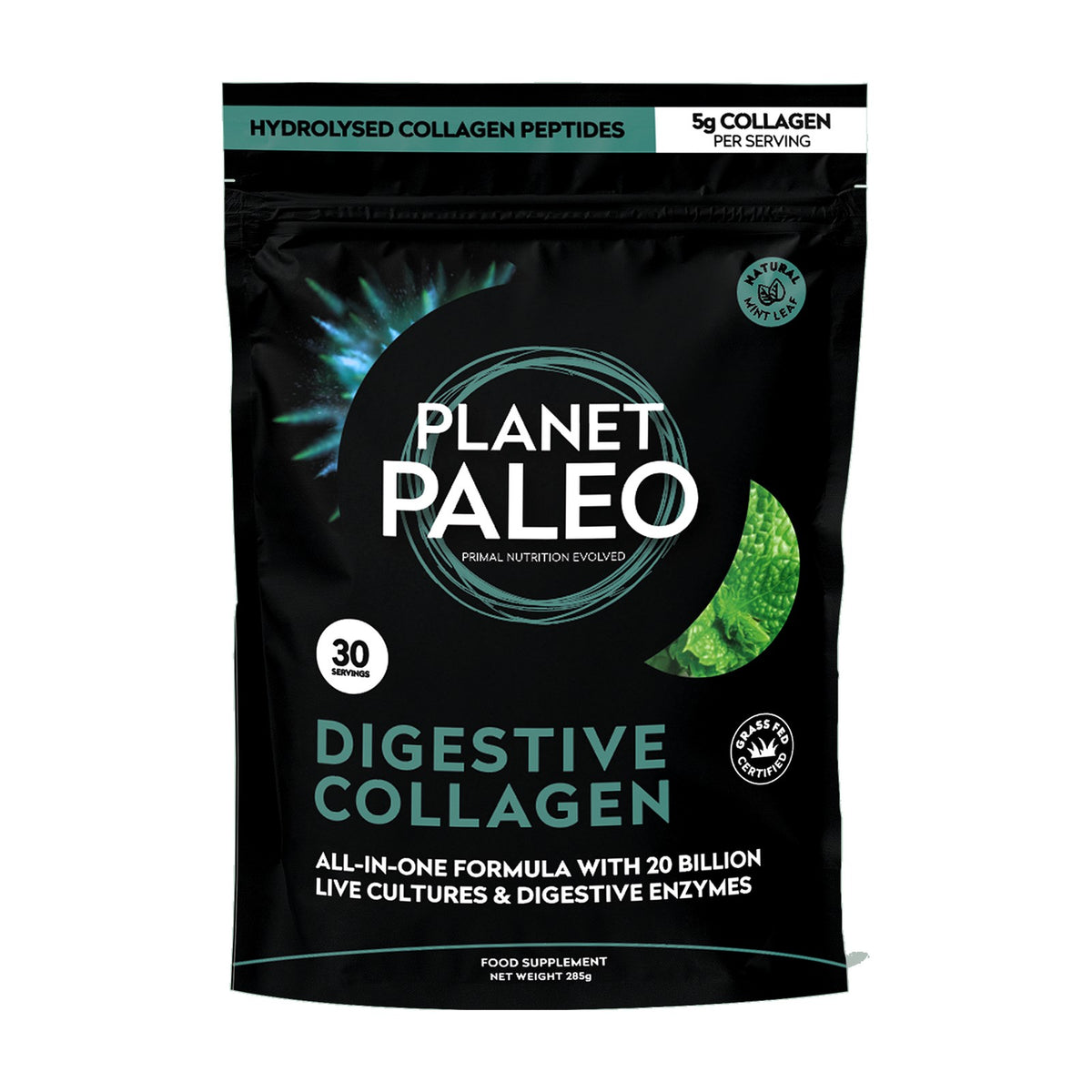 Planet Paleo Digestive Collagen (245g) pack
