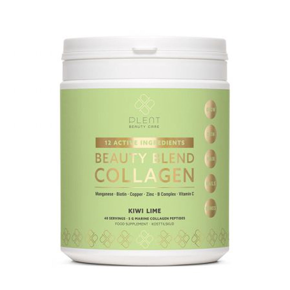 Plent — Beauty Blend Collagen, Kiwi Lime (277g)