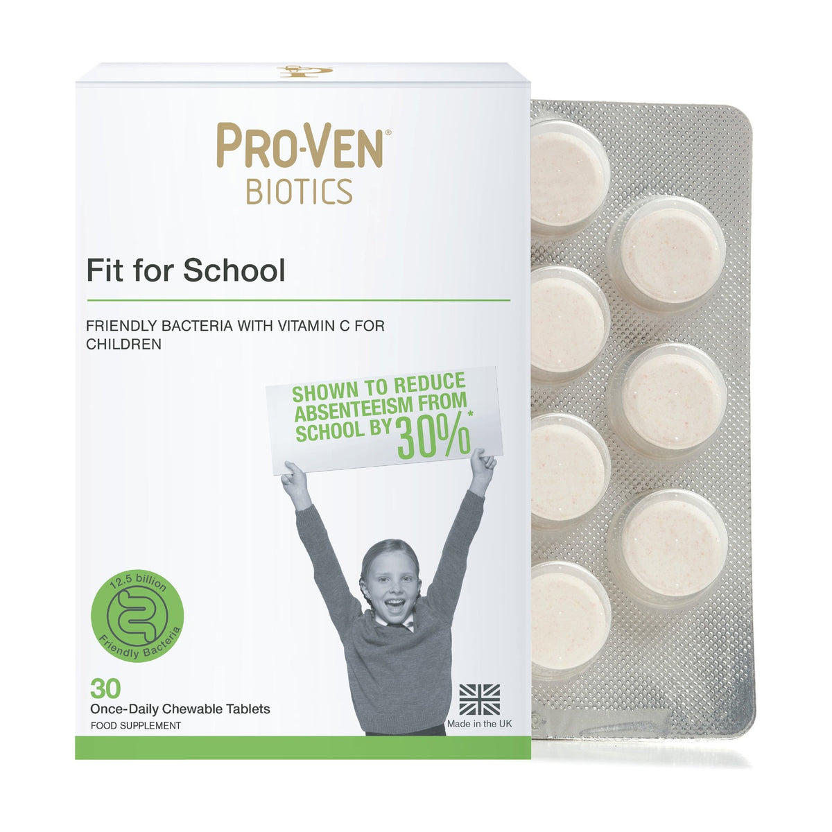 ProVen Biotics Fit for School (30 chewable tablets)