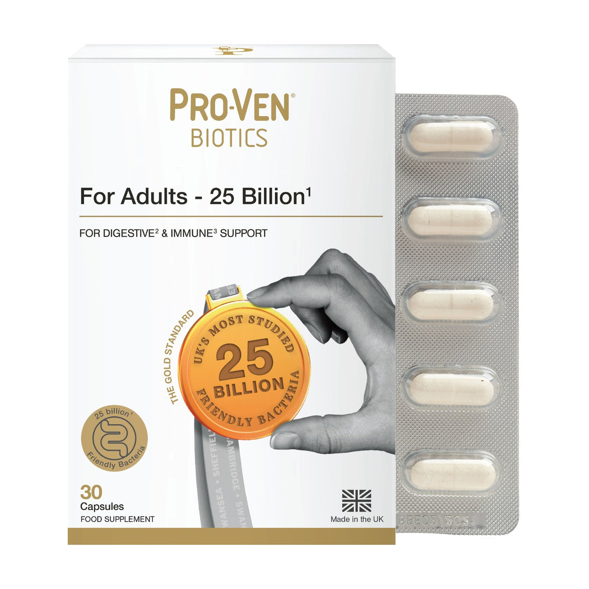 ProVen Biotics For Adults 25 Billion (30 capsules)