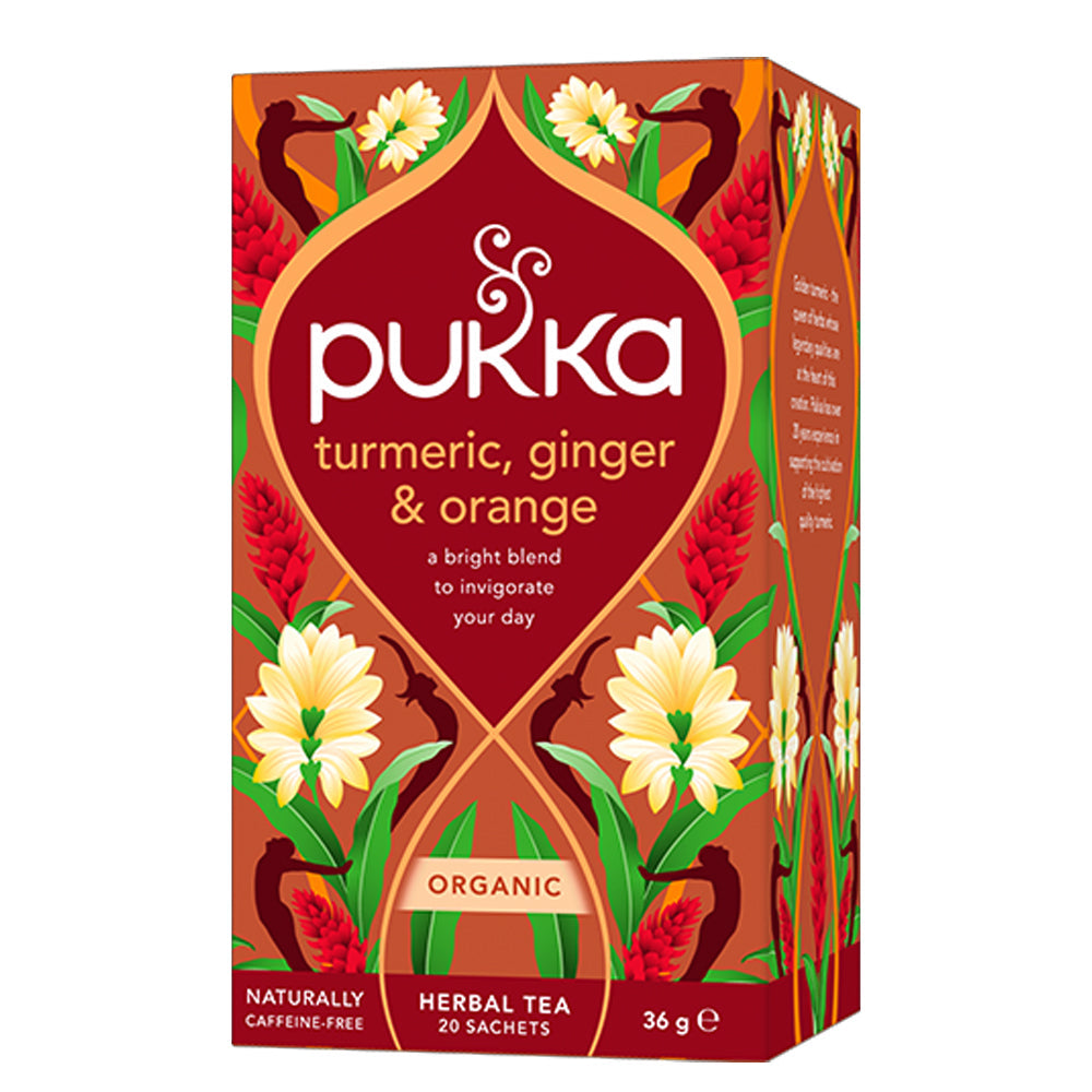 Pukka — Turmeric, Ginger & Orange (20 bags)