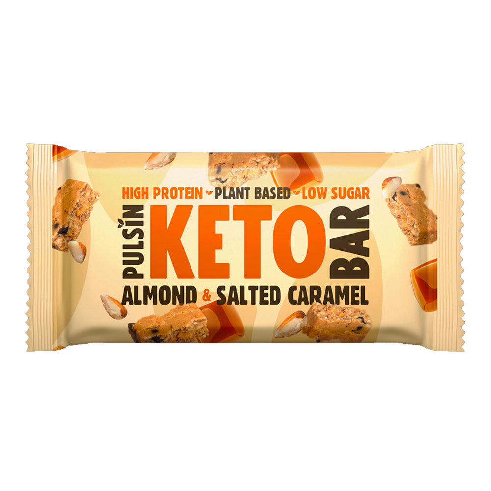 Pulsin — Almond & Salted Caramel Keto Bar (50g)